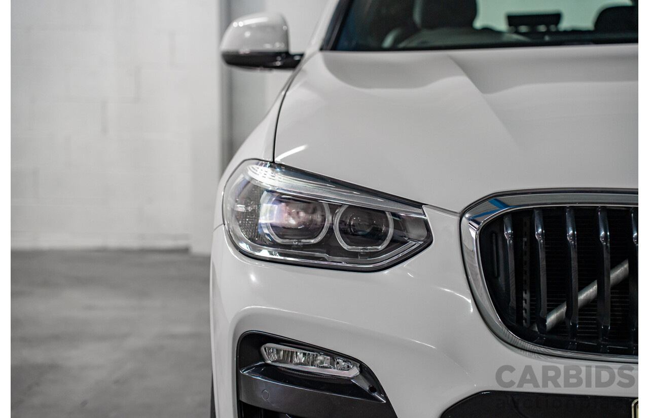 10/2018 BMW X4 xDrive20i M Sport (AWD) G02 MY19 5d Coupe Alpine White Turbo 2.0L