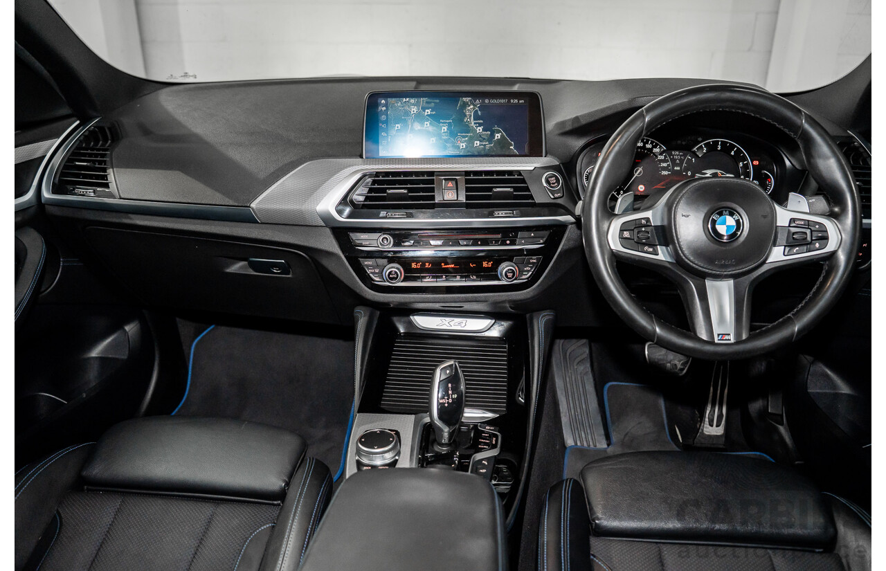 10/2018 BMW X4 xDrive20i M Sport (AWD) G02 MY19 5d Coupe Alpine White Turbo 2.0L