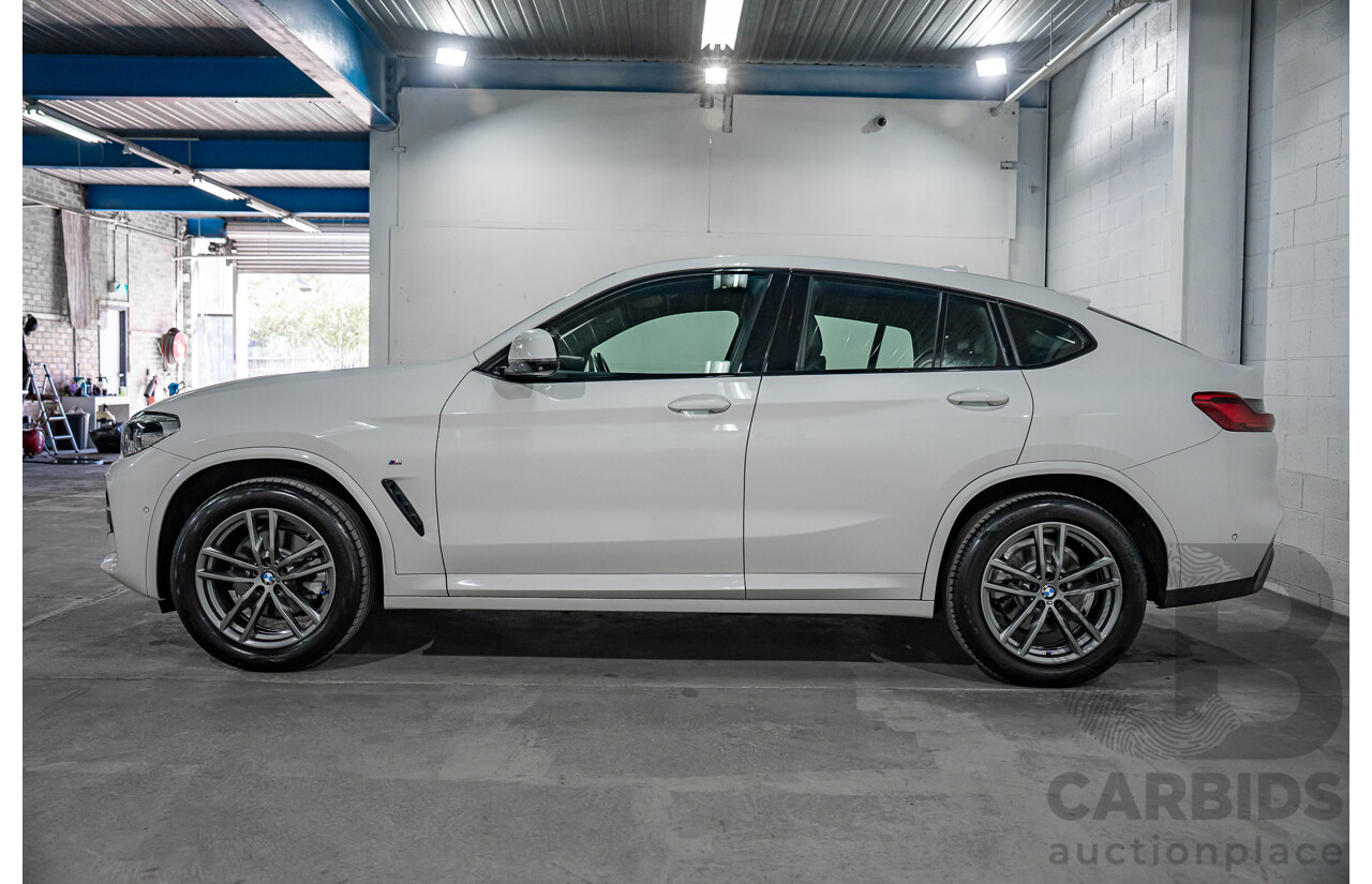 10/2018 BMW X4 xDrive20i M Sport (AWD) G02 MY19 5d Coupe Alpine White Turbo 2.0L