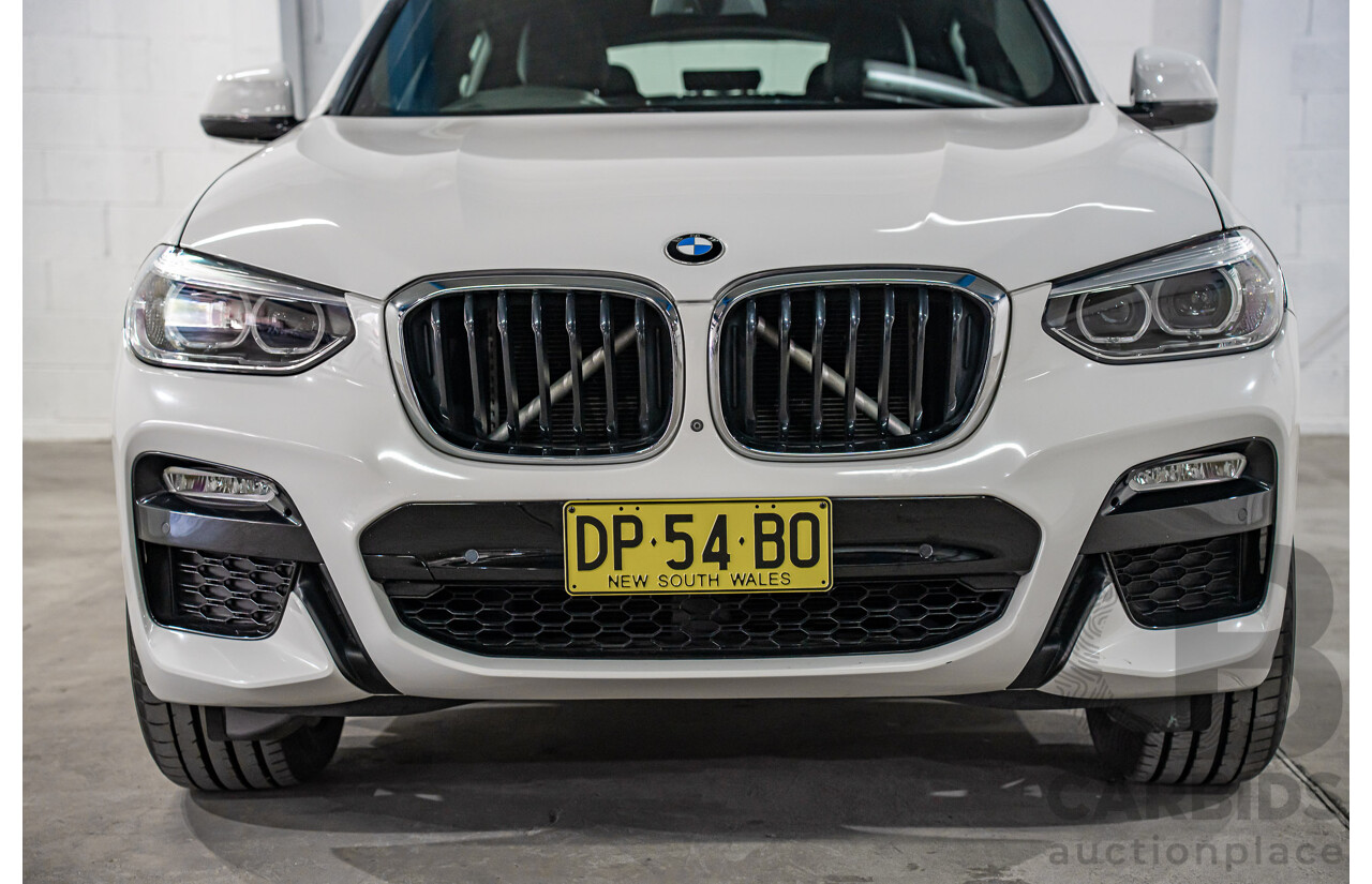 10/2018 BMW X4 xDrive20i M Sport (AWD) G02 MY19 5d Coupe Alpine White Turbo 2.0L