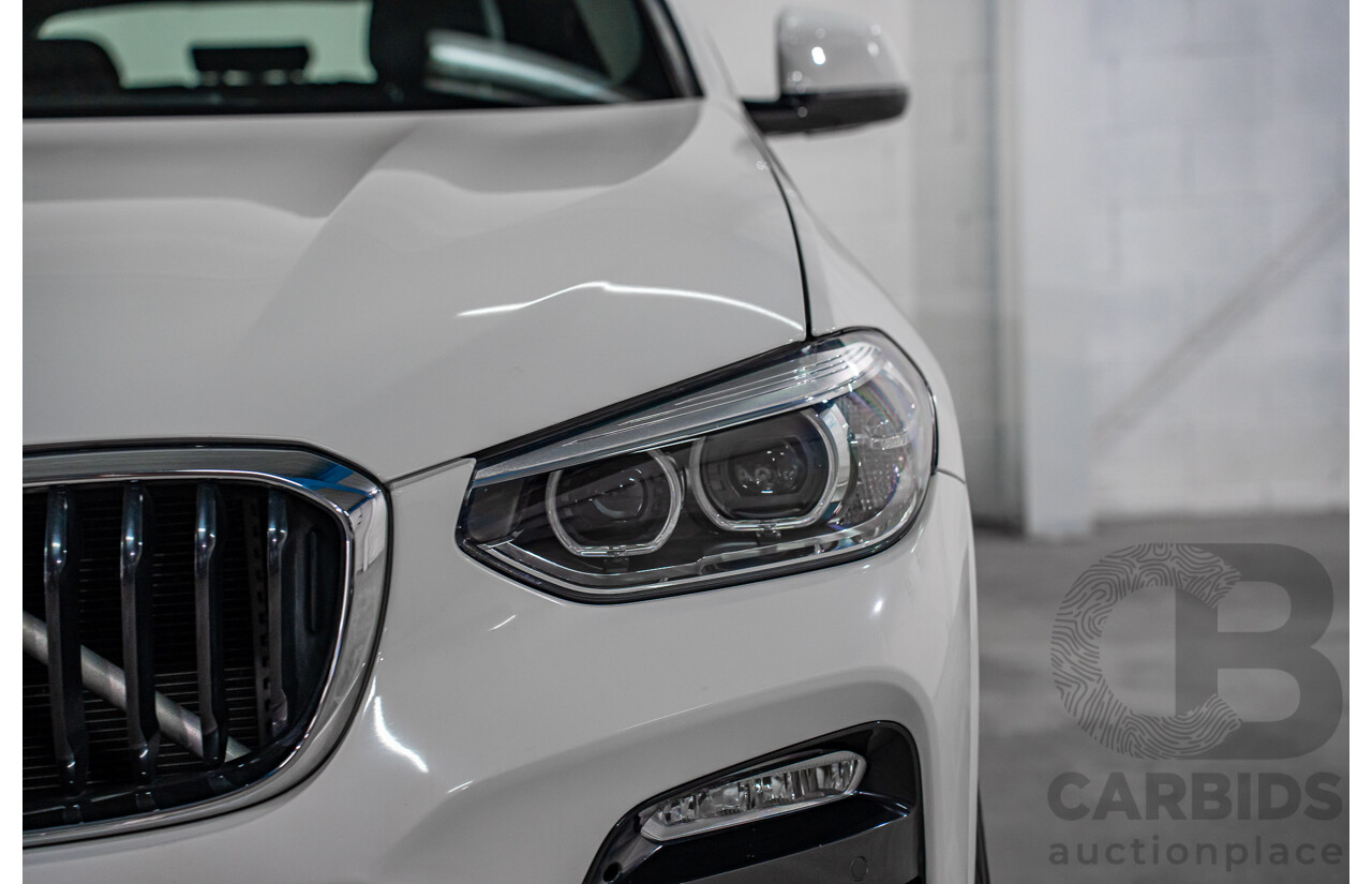 10/2018 BMW X4 xDrive20i M Sport (AWD) G02 MY19 5d Coupe Alpine White Turbo 2.0L