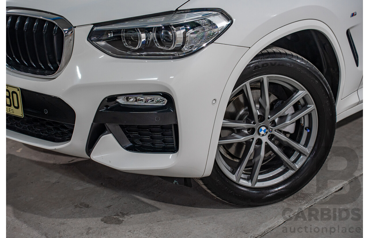 10/2018 BMW X4 xDrive20i M Sport (AWD) G02 MY19 5d Coupe Alpine White Turbo 2.0L