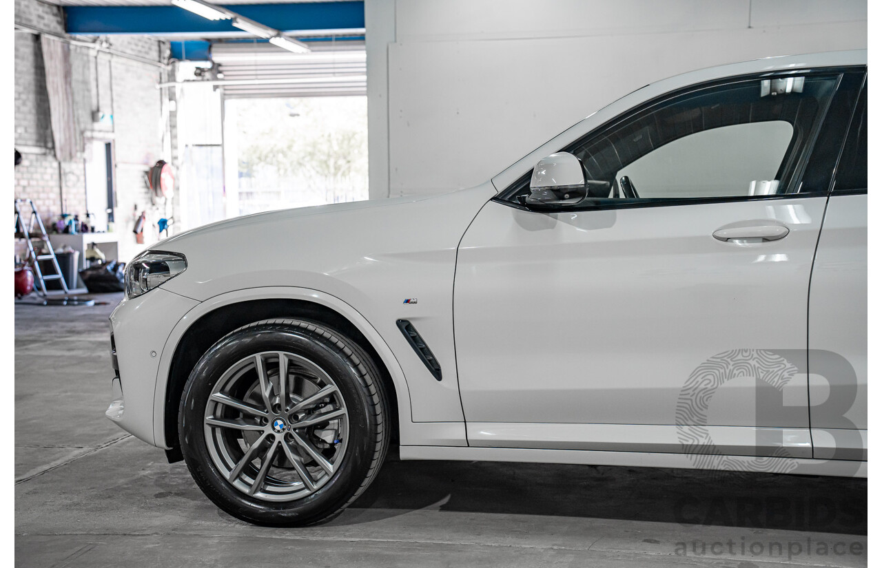 10/2018 BMW X4 xDrive20i M Sport (AWD) G02 MY19 5d Coupe Alpine White Turbo 2.0L