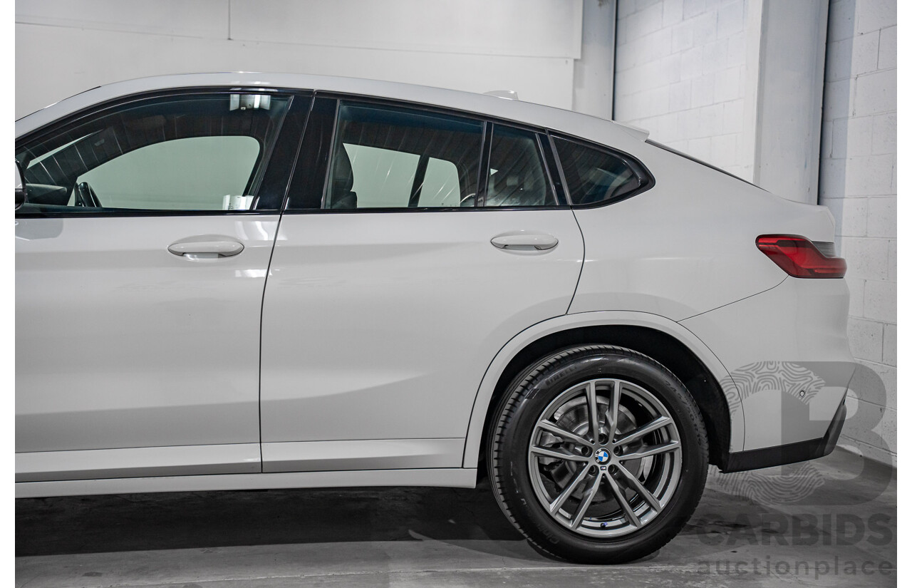 10/2018 BMW X4 xDrive20i M Sport (AWD) G02 MY19 5d Coupe Alpine White Turbo 2.0L