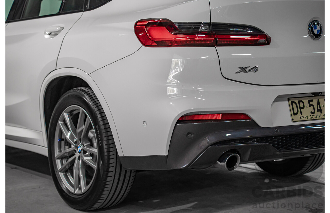 10/2018 BMW X4 xDrive20i M Sport (AWD) G02 MY19 5d Coupe Alpine White Turbo 2.0L