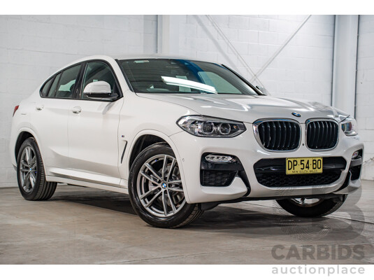 10/2018 BMW X4 xDrive20i M Sport (AWD) G02 MY19 5d Coupe Alpine White Turbo 2.0L