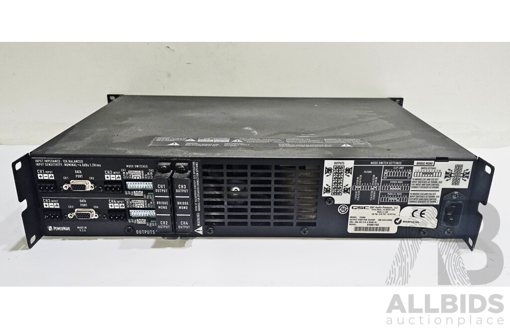 QSC (CX404) Professional Amplifier