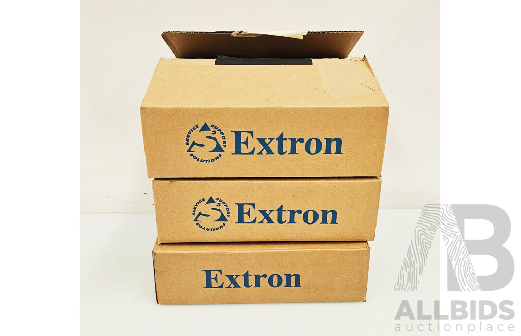 Extron NetPA 502 at Dante Amplifier - Lot of Three