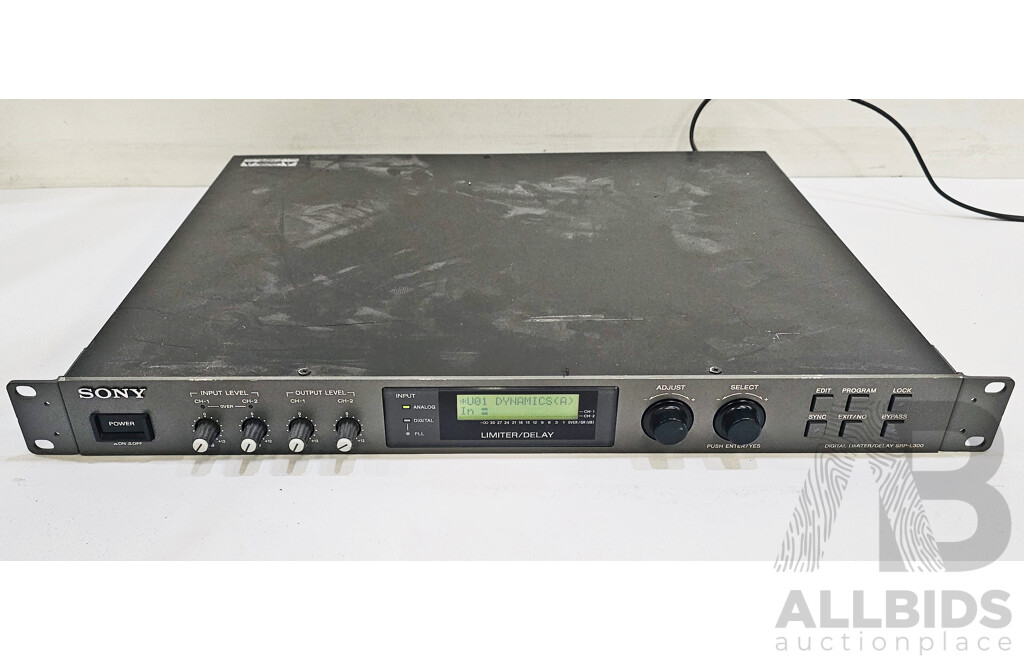 Sony (SRP-L300) Digital Limiter/Delay Signal Processor