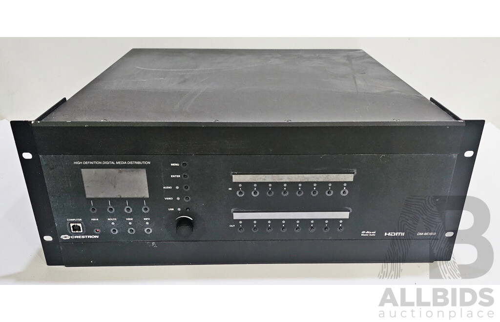 Creston (DM-MD8X8) High Definition Digital Media Distribution