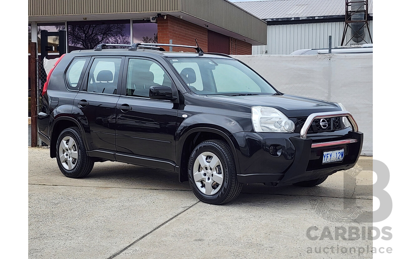 11/2009 Nissan X-Trail ST (4x4) T31 4d Wagon Black 2.5L