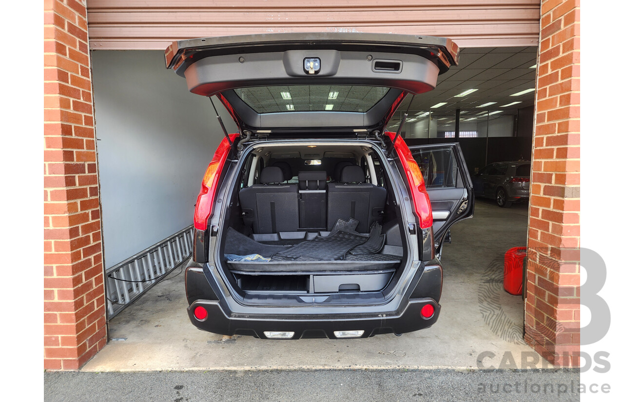 11/2009 Nissan X-Trail ST (4x4) T31 4d Wagon Black 2.5L