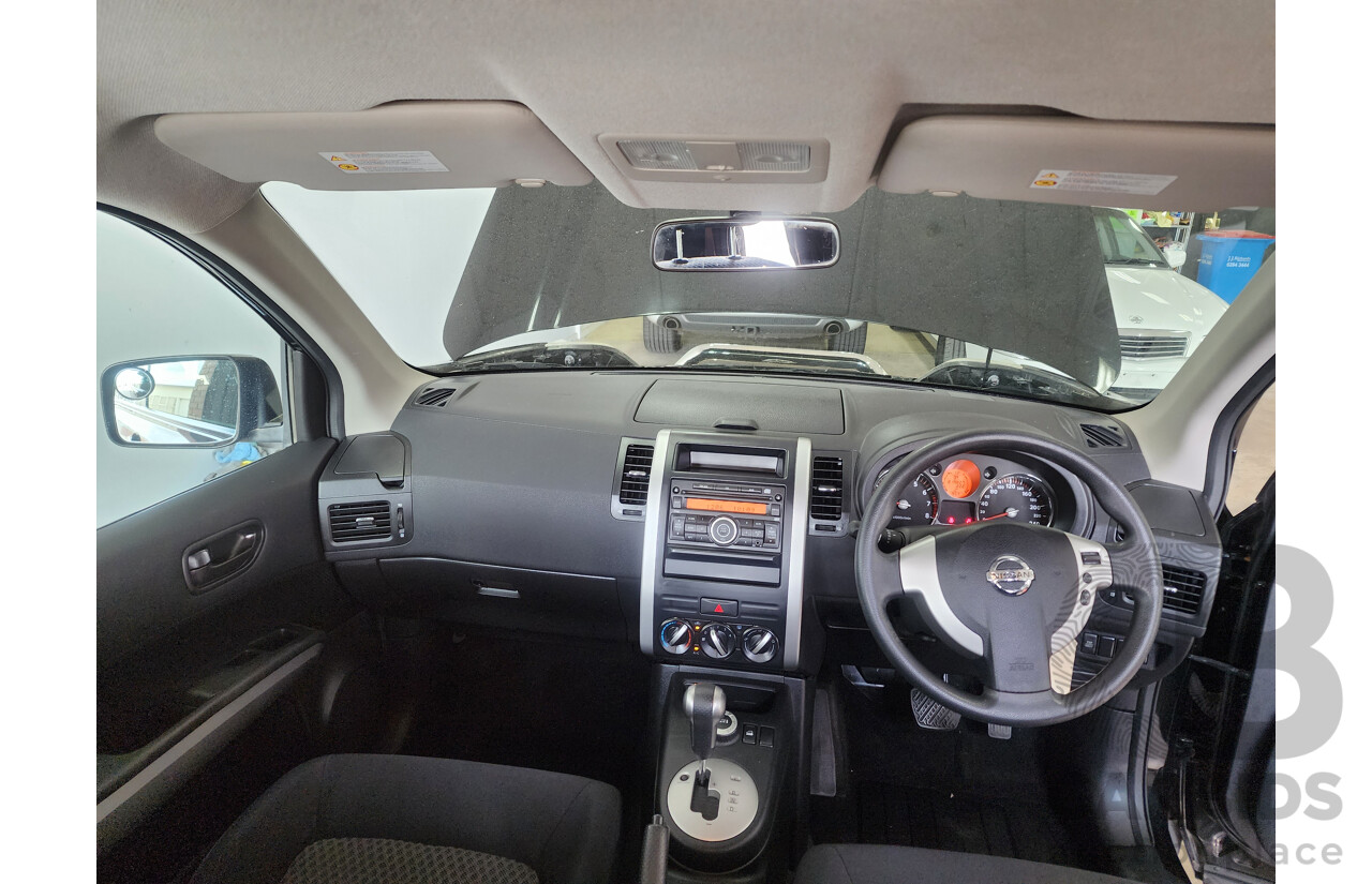 11/2009 Nissan X-Trail ST (4x4) T31 4d Wagon Black 2.5L