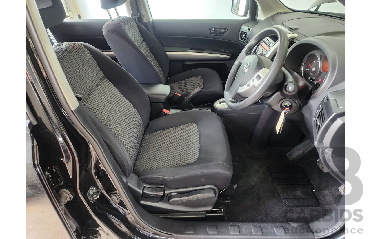 11/2009 Nissan X-Trail ST (4x4) T31 4d Wagon Black 2.5L
