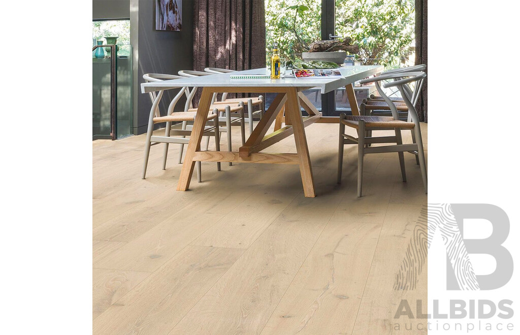 Oakleaf HD Plus AC4 12mm Laminate Flooring - Arctic Fox Finish - 12.0736 Square Meters - Brand New