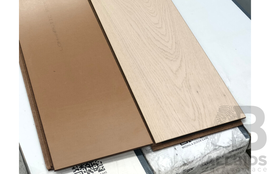 Oakleaf HD Plus AC4 12mm  Laminate Flooring - Arctic Fox Finish - 12.0736 Square Meters - Brand New