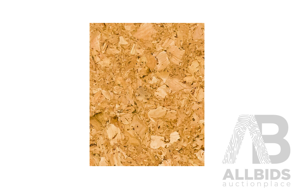 New Generation 305mm Square Commercial Cork Floor Tiles - New Copenhagen - 37.2 Square Meters - Brand New