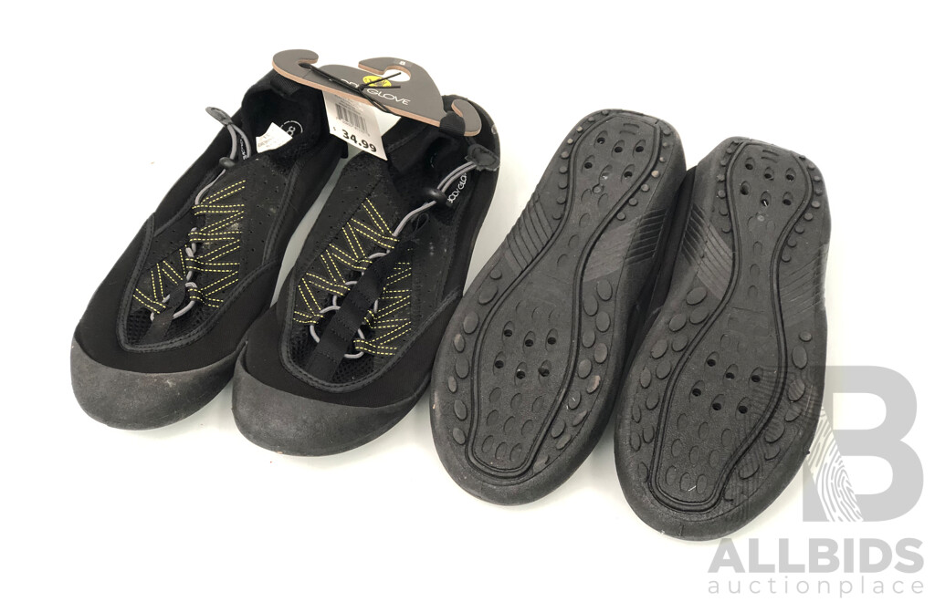 Men's Body Glove Aqua Sock Shore Shoes - Size 7 UK - Lot of 18 Pairs - Brand New - ORP $630.00