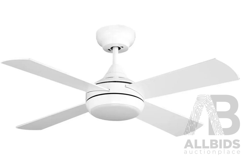 Arlec Boston II 130cm Four Blade Ceiling Fans - Lot of Two