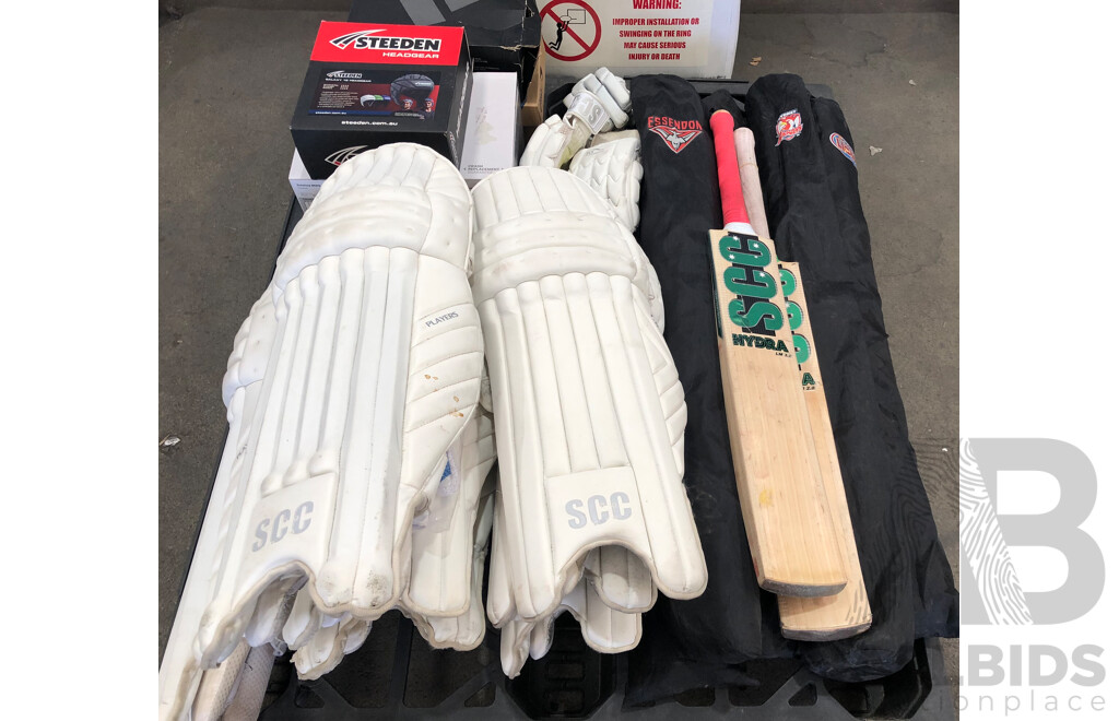 Selection of Sporting Equipment and Merchandice