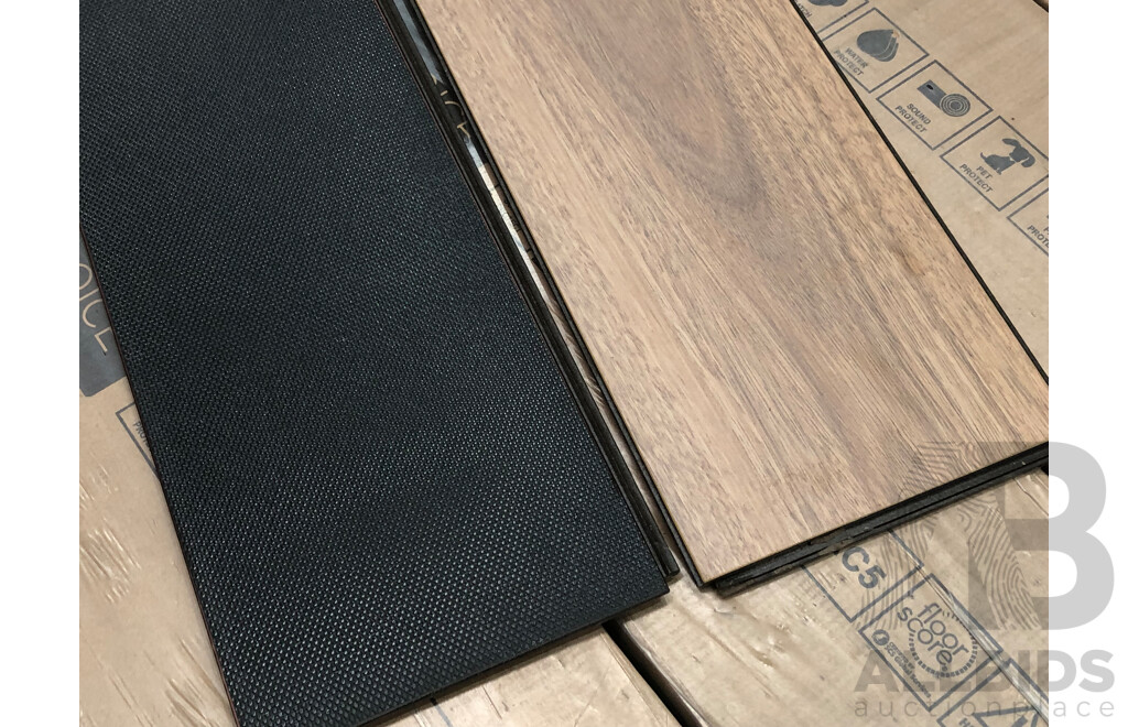 Clever Choice Hybrid Shield 10mm  Laminate Flooring - Atlantic Spotted Gum Finish - 8.60 Square Meters - Brand New