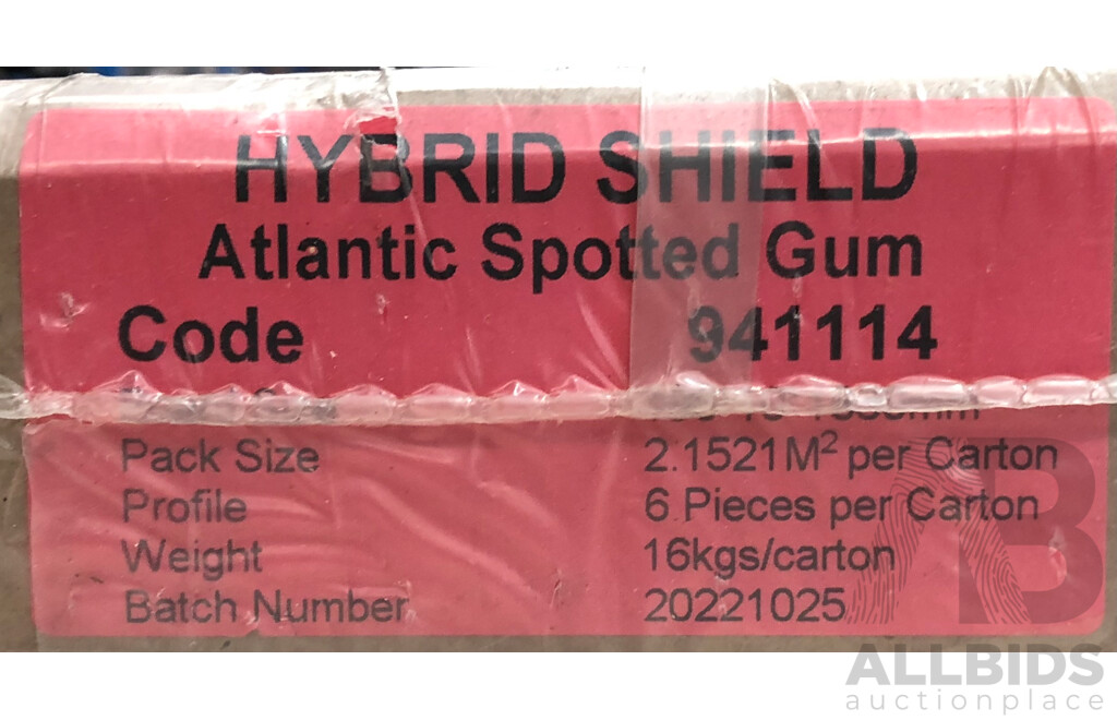 Clever Choice Hybrid Shield 10mm  Laminate Flooring - Atlantic Spotted Gum Finish - 8.60 Square Meters - Brand New