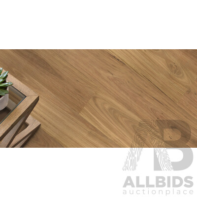 Pioneer Brush 14mm  Laminate Flooring - Spotted Gum Finish - 13.104 Square Meters - Brand New