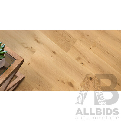 Godfrey Hirst 14mm Laminate Flooring - European Natural Oak Finish - 10.83 Square Meters - Brand New
