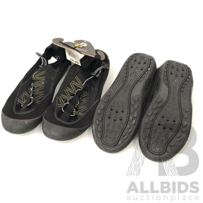 Men's Body Glove Aqua Sock Shore Shoes - Size 7 UK - Lot of 18 Pairs - Brand New - ORP $630.00