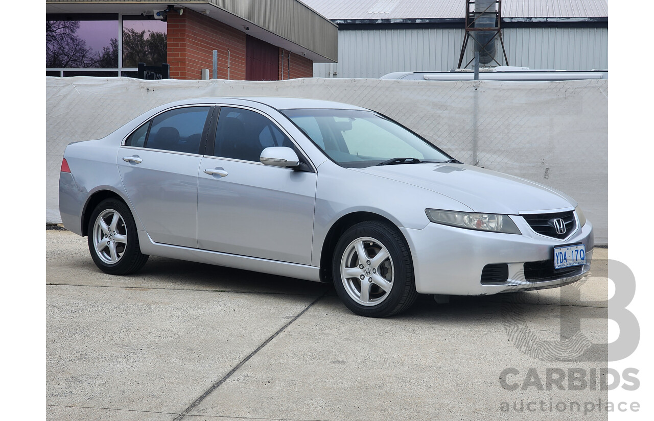 1/2004 Honda Accord EURO  4d Sedan Silver 2.4L