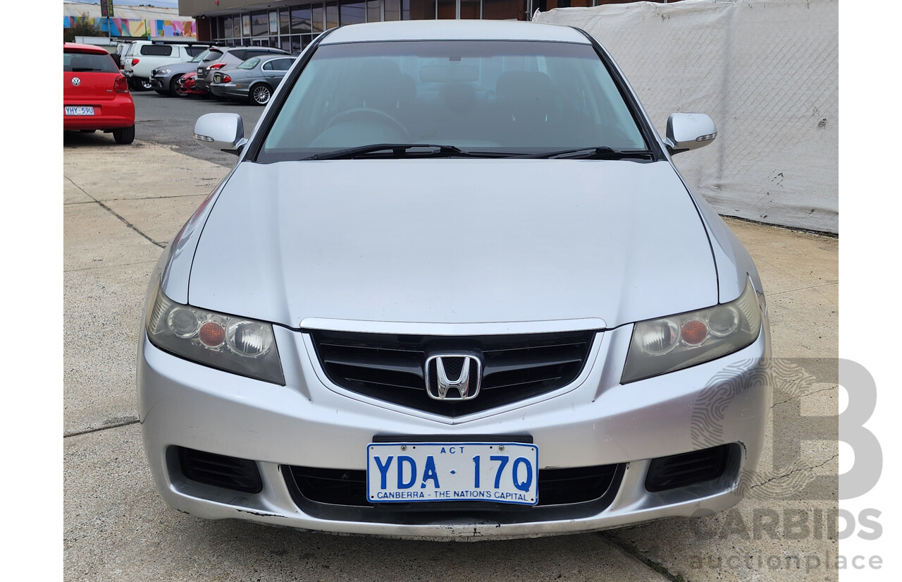 1/2004 Honda Accord EURO  4d Sedan Silver 2.4L