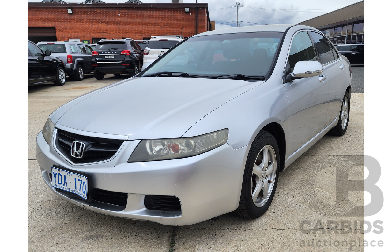 1/2004 Honda Accord EURO  4d Sedan Silver 2.4L