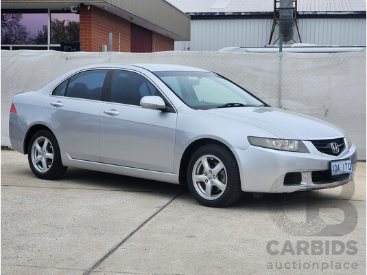 1/2004 Honda Accord EURO  4d Sedan Silver 2.4L