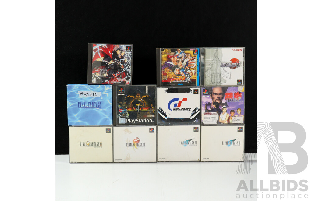 Collection of Playstation 1 Games