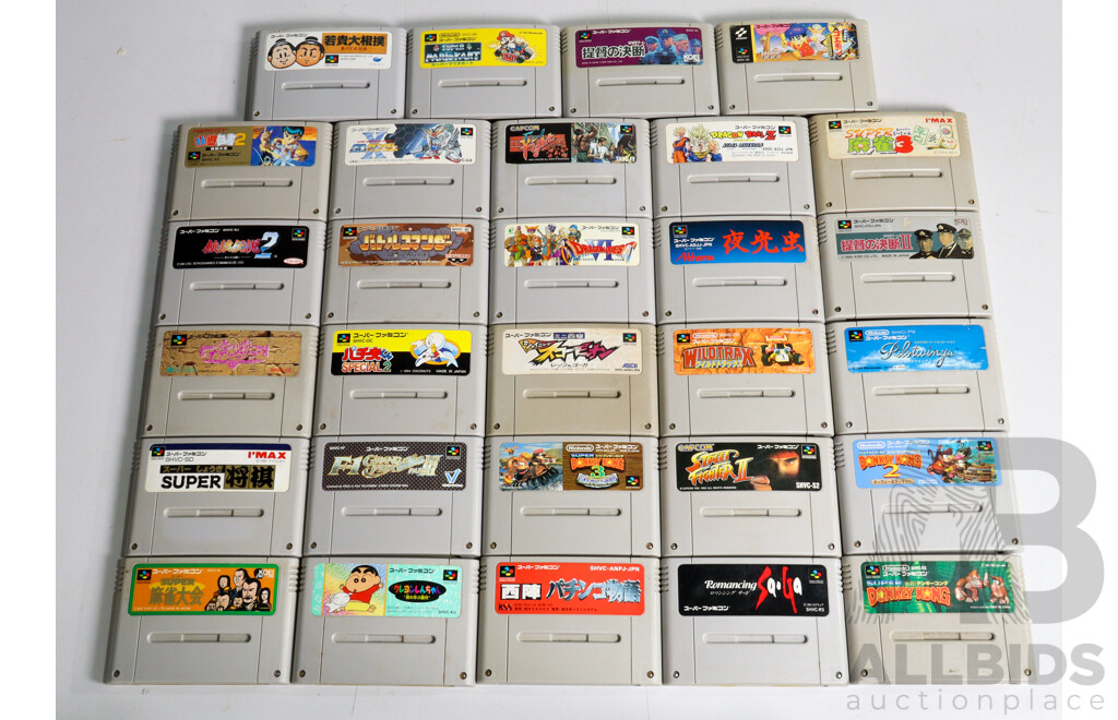 Collection of Super Nintendo/Famicom Games