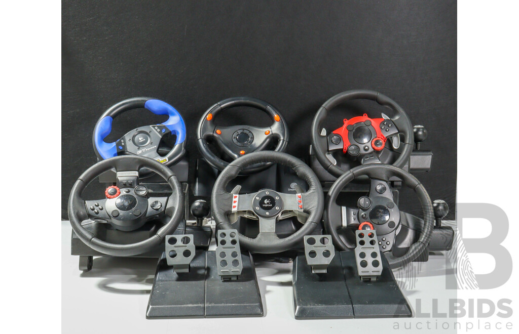 Collection of Steering Wheel Controllers