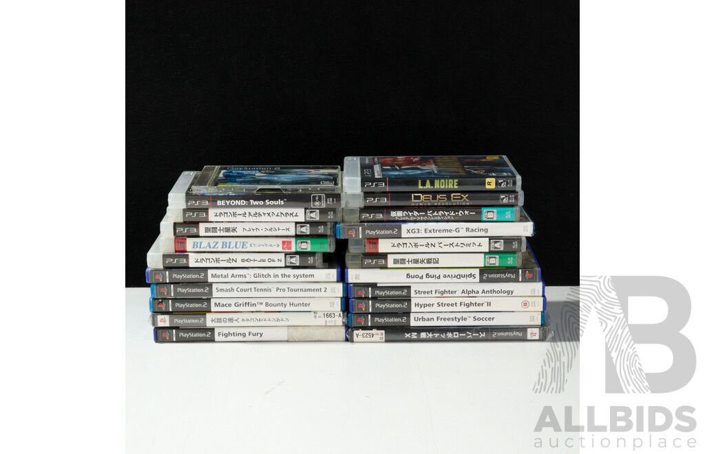 Collection of PlayStation 2 & 3 Games