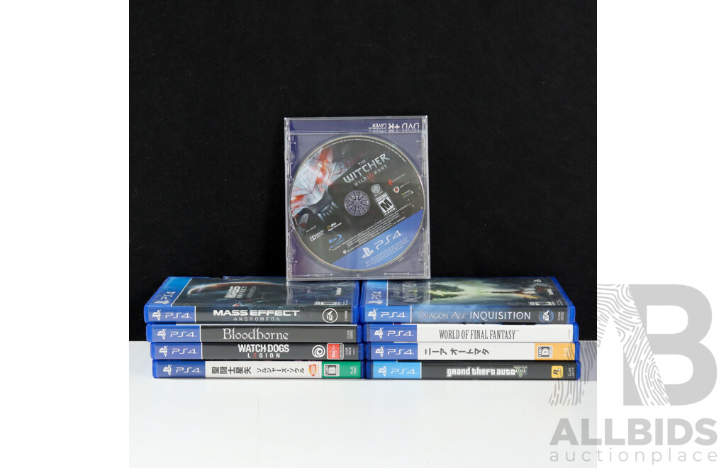 Collection of PlayStation 4 Games