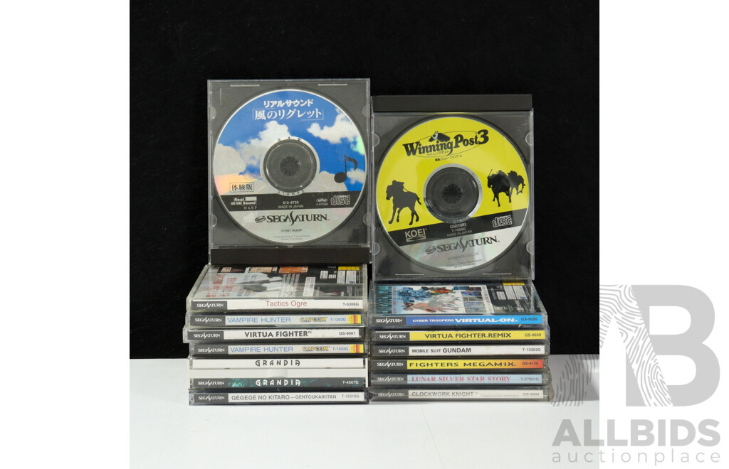 Collection of Sega Saturn Games