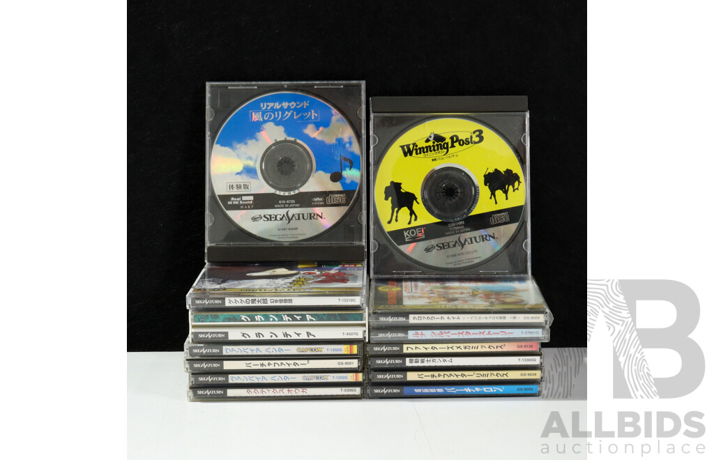 Collection of Sega Saturn Games