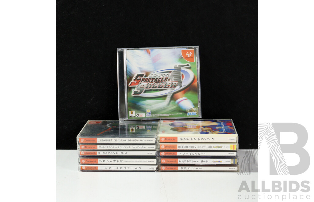 Collection of Sega Dreamcast Games