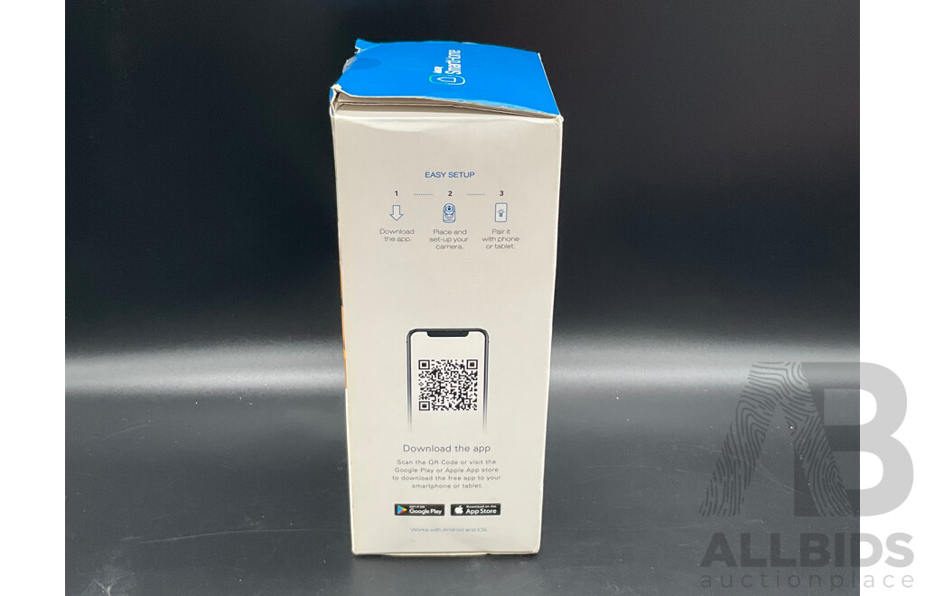 Laser Smart Home Pan/Tilt Camera and Dynabook Micro SDXC UHS-1 Card 64GB