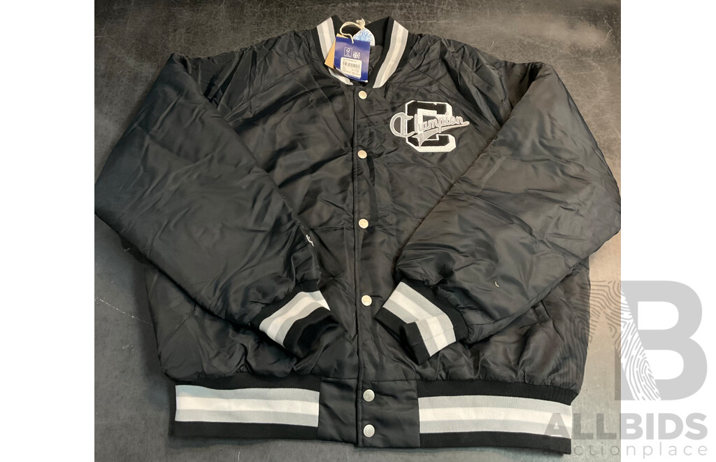 Champion Letterman Black Jacket - RRP$ 249.99