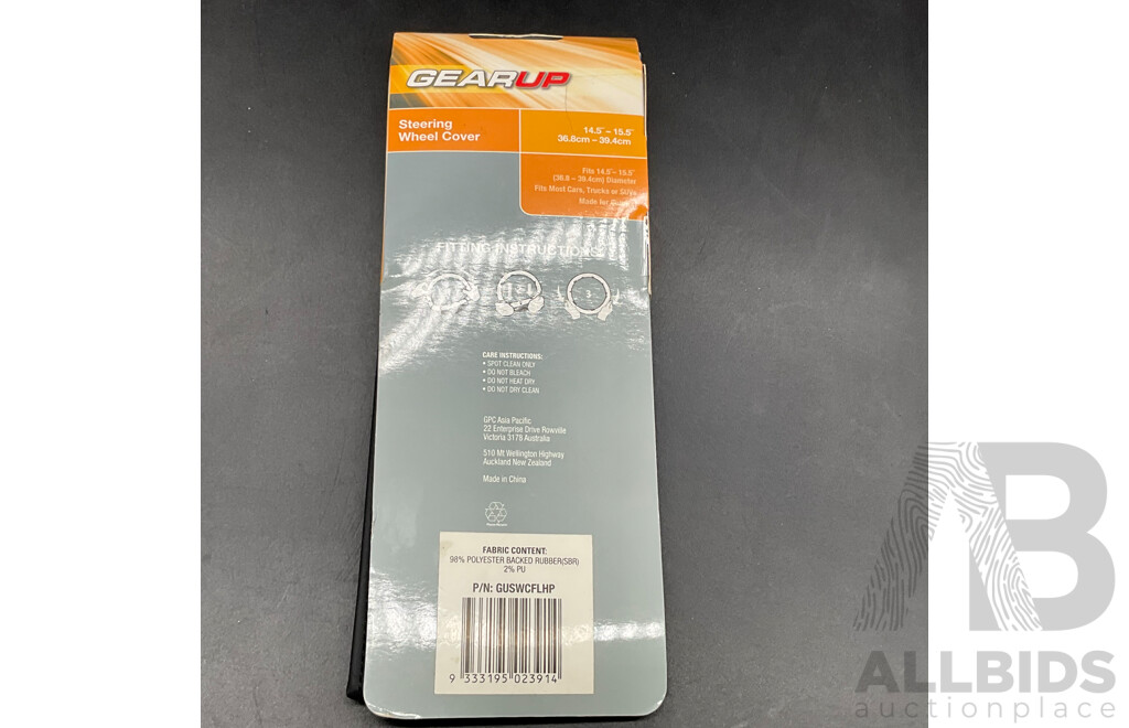 Type S 24'' Smart Lighting Starter Kit, Ozito Cordless Inflator and Gearup Steering Wheel Cover