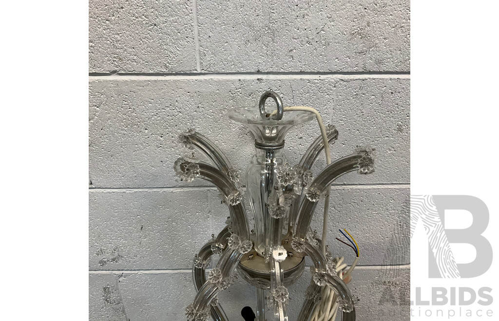 SCHONBEK Murano Glass Chandelier