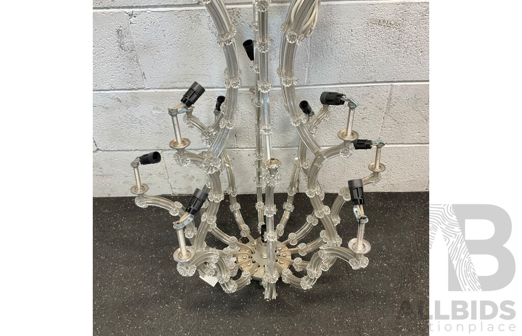 SCHONBEK Murano Glass Chandelier