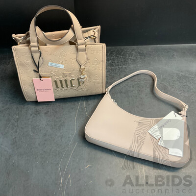Calvin Klein Pink Should Bag & JUICY Pink Crossbody Bag - Lot of 2