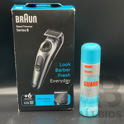Braun Beard Trimmer Series S and Shaver Shop Trimmer Guard
