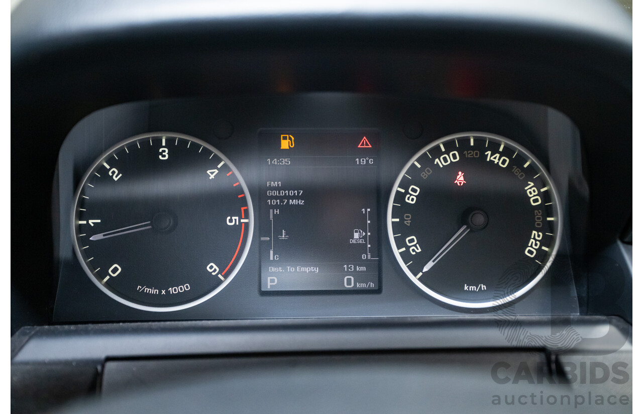 12/2013 Land Rover Discovery 4 3.0 SDV6 SE (4x4) MY13 4D Wagon Fuji White Turbo Diesel 3.0L - 7 seats