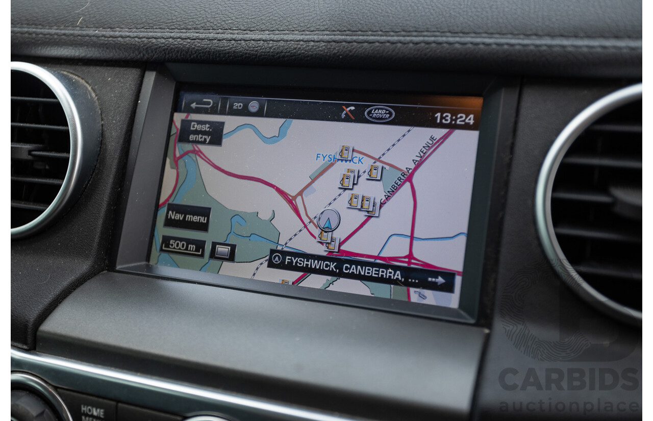 12/2013 Land Rover Discovery 4 3.0 SDV6 SE (4x4) MY13 4D Wagon Fuji White Turbo Diesel 3.0L - 7 seats